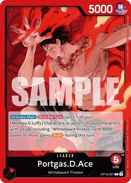 Carta Portgas D. Ace